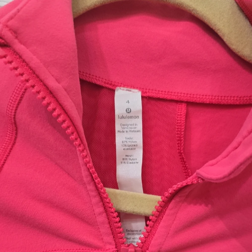 lululemon athletica Vibrant Pink Women's Jacket 4. - Picture 2 of 9